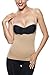KHAYA Shapewear Camisole for Women Tummy Control Tank Top Sexy Open Bust Slim Bodysuit Body Shaper Nude