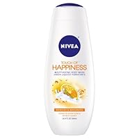 Nivea Touch Of Happiness Moisturizing Body Wash, Orange Blossom, 16.9-Ounce Bottles
