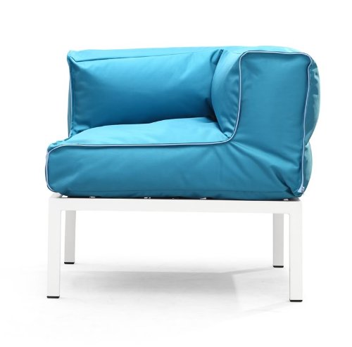 Zuo Modern Copacabana Corner Turquoise Zuo Modern Copacabana Corner Turquoise