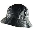 New Rain Fisherman Crusher Bucket Foldable Hat * Black - Small / Medium