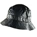 New Rain Fisherman Crusher Bucket Foldable Hat * Black - Small / Medium