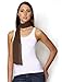 Azuri Coffee Silk Chiffon Scarf