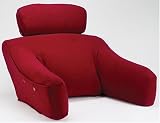 Review Cequal Products BL-O-BUR / BedLounge Omni Fleece-Burgundy, The Ultimate Back Wedge, Bed Rest, Back Support, Comfort Reading Pillow