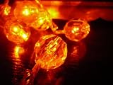 4152D1f2tFL. SL160  Crystal Orange LED String Lights; LED Christmas lights;...