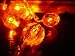 Crystal Clear Orange LED String Lights; LED Christmas Lights; Indoor/outdoor Party Lights