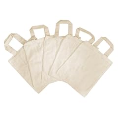 5er-Pack Baumwoll-Tasche, 22x27 cm