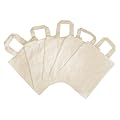 5er-Pack Baumwoll-Tasche, 22x27 cm
