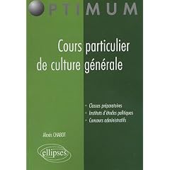 Cours particulier de culture g�n�rale