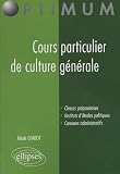 Cours particulier de culture g�n�rale