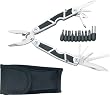 Maxam&Atilde; Stainless Steel Multi-Tool and 9 Bits with Rubber Insert Handles