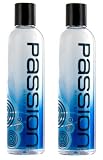 Passion 8oz Premium Water-Based Personal Lubricant- 2 Pack