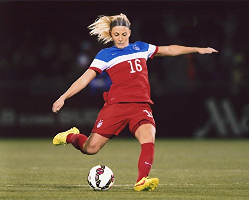 JULIE JOHNSTON USA WOMEN'S SOCCER 8X10 SPORTS ACTION PHOTO (CC)