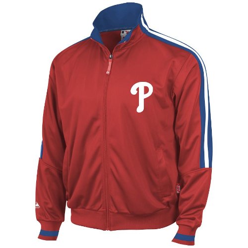 MLB Philadelphia Phillies Therma Base Track Jacket (Small)
