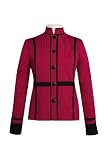 Mandarin Button Front Jacket