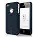 elago S4 Slim Fit Case for AT&T, Sprint, Verizon iPhone 4/4S + Logo Protection Film included (Soft Feeling Jean Indigo)