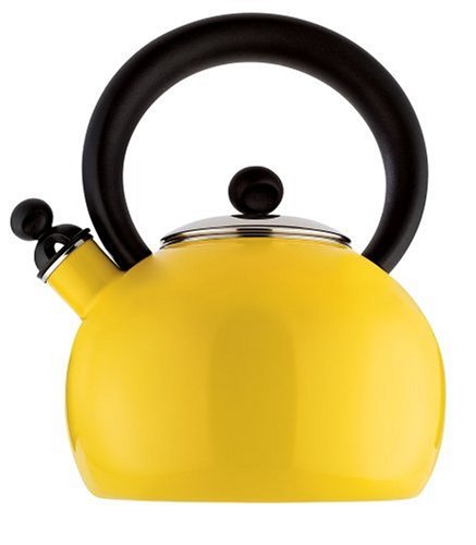 "Copco 2503-1346 2 quart Bella enamel on steel tea kettle, yellow" "Copco 2503-1346 2 quart Bella enamel on steel tea kettle, yellow"