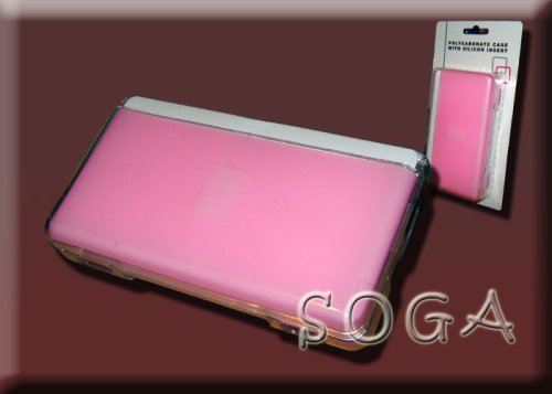 PINK HARD SKIN CASE FOR NINTENDO NDS LITE DS