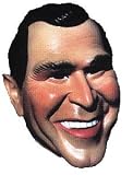 George W. Bush Vinyl Mask: Men's One Size Fits All