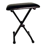 X style Keyboard Bench - Black