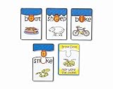 Learning Resources Funny Phonics Puzzle Cards, Long Vowels