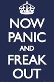 Now Panic And Freak Out Keep Calm Parody Maxi Poster 61x91.5cm