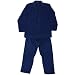 Apparel : Hanes Classics Navy with Electric Blue Checks Flannel Pajamas for Men