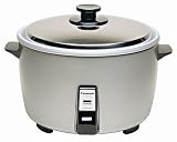 Panasonic SR-42HZP 23-Cup Rice Cooker/Steamer NSF Certified, Silver/Grey