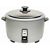 Panasonic SR-42HZP 23-Cup Rice Cooker Steamer NSF Certified, Silver Grey by Panasonic