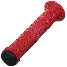 Eastern Skull BMX Bike Grip - Red