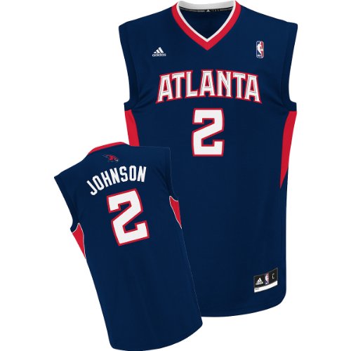 Adidas Atlanta Hawks Joe Johnson Youth (Sizes 8-20) Revolution 30 Replica Road Jersey Small