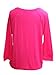 YogaColors Crystal 3/4 Sleeve Pullover Lightweight Boxy Raglan Up to Size 4XL