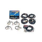Wolo 8004-1CCCC Hideaway 80-Watt Power Supply and Four Bulb Strobe Light Kit by Wolo