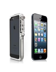 CE: Alienwork Case for iPhone 5/5S Bumper Cover Aluminium silver AP517-02 - Alienwork