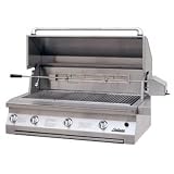 SOL-AGBQ-42IRLP Deluxe 42 Built In Grill Propane Gas All Infrared Burners Rotisserie Kit