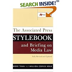 The Associated Press Stylebook and Briefing on Media Law