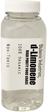 Blubonic Industries 100% d-Limonene High Purity Food Grade Citrus Solvent Orange Oil Dlimonene 8 Oz