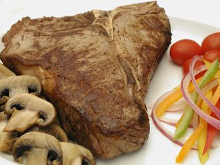 Six 22 oz. Black Angus T-Bones by Black Angus Beef