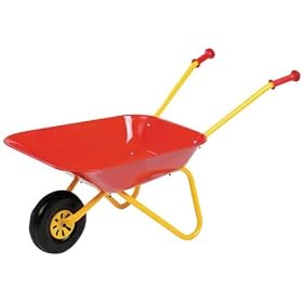 Brouette m�tal rouge pour enfant