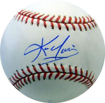 Kevin Youkilis Autographed Baseball Boston Red Sox - Autographed Baseballs
