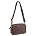 Polare Full Grain Leather Men Purse Wallet Clutch Pouch Handbag Wrist Bag Shoulder Bag
