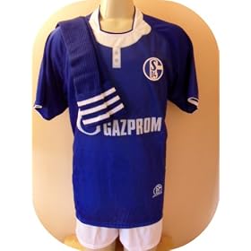 SCHALKE 04-GERMANY- SOCCER TEAM UNIFORM JERSEY/SHORT/SOCKS SIZE LARGE.NEW