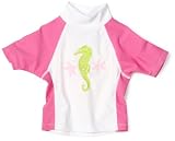 4152bAVWrKL. SL160  Flap Happy Colorblock Screen Print Rash Guard Top, Sealife Koh, 18 Months Reviews
