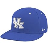Nike Kentucky Wildcats Royal Blue On Field Flat Bill Fitted Hat (7 3/4)