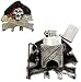 Mens Dead Men Tell No Lies Pirate Lighter Metal Belt Buckle