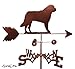Hand Made SAINT BERNARD DOG GARDEN Stake Weathervane ~NEW~