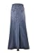 Style J Fantastic Flared Long Jean Skirt