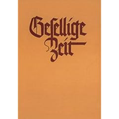 Gesellige Zeit . Liederbuch f�r gemischten Chor . B�renreiter-Ausgabe 615
