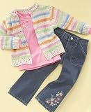 Nannette Baby Girl 3 Piece Knit Sweater Set