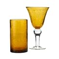 Bubble Glassware Collection - Amber