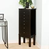 Espresso Classic Jewelry Armoire - CJ-1217-F
